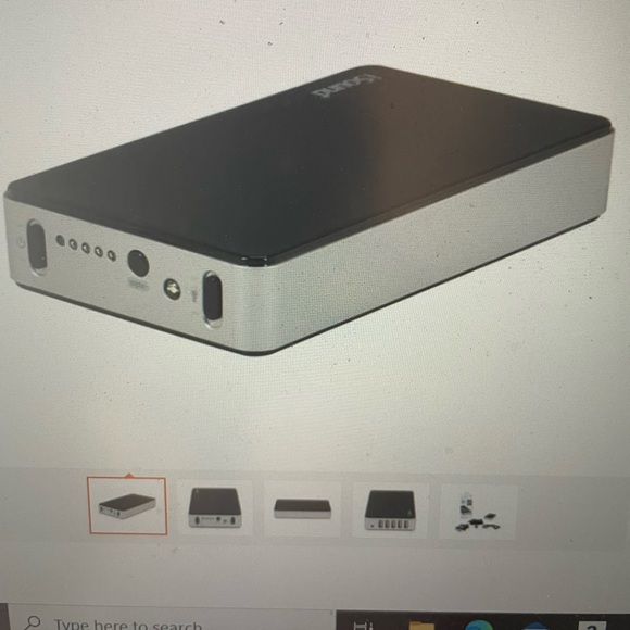 ISound Black 16000 mAh Portable Power Max Battery - Picture 2 of 2